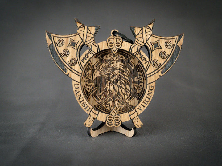 Ørn i træ, ophæng fra Danish Viking-serien, dansk design
