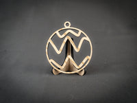Julekugle m. Zig Zag