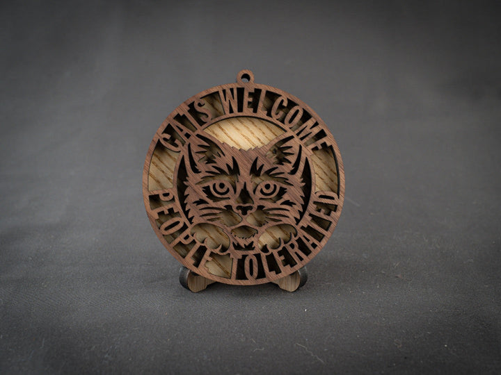 Kattekugle "Cats Welcome"
