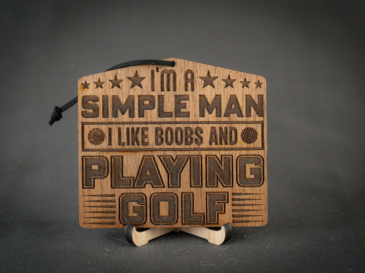 Boobs & playing golf