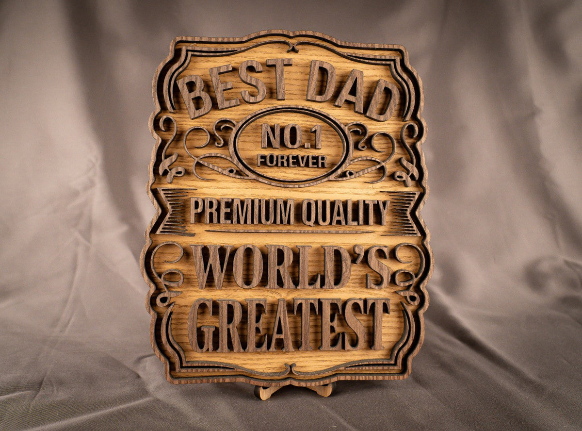 BEST DAD | Dekoration