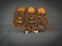 "See no Evil, hear no Evil, speak no Evil" | Ask