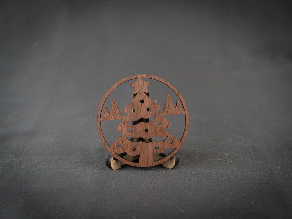 Coaster m. Juletræ