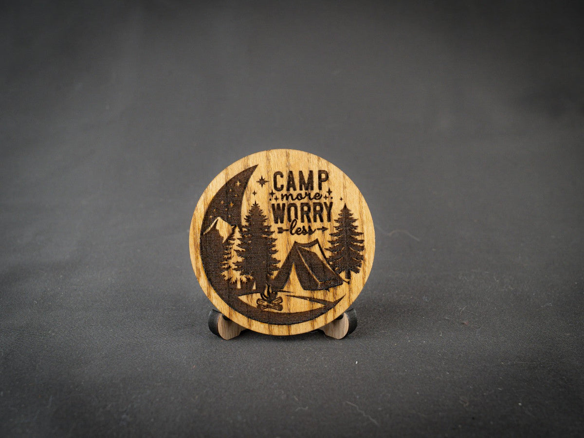 Coaster | Camp more worry less | Ask