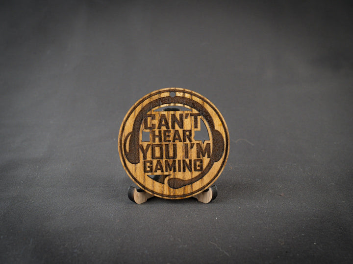 Coaster | Can't hear you - I'm gaming | Ask