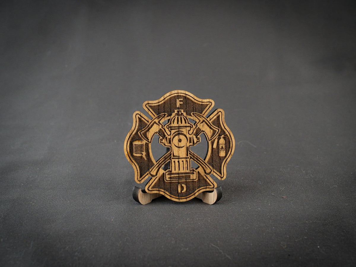 Coaster | Fire dept. Våbenskjold | Ask