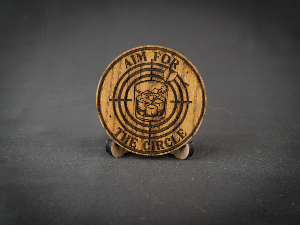 Coaster | Aim for the circle | Ask