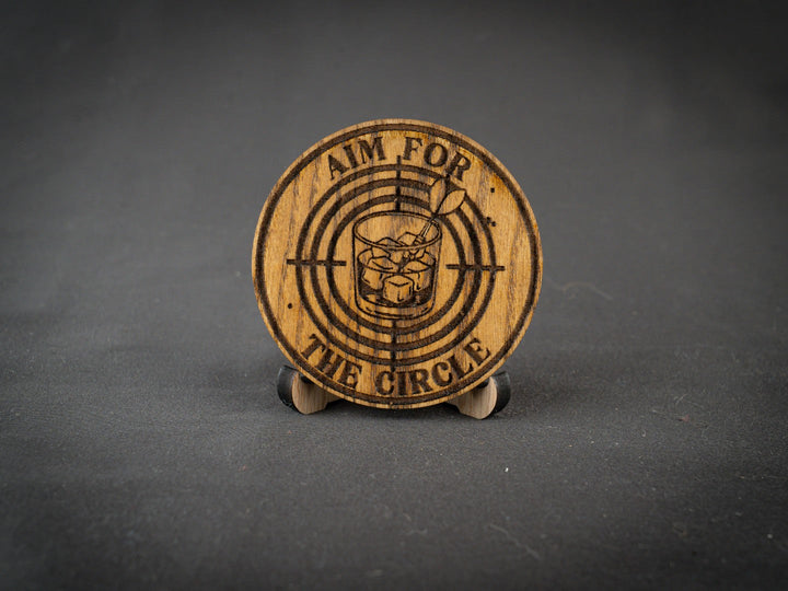 Coaster | Aim for the circle | Ask