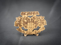 Logo | Scania Never late | Ask