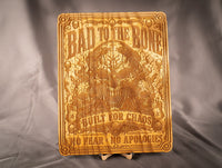 Skilt | "Bad to the bone" | Ask