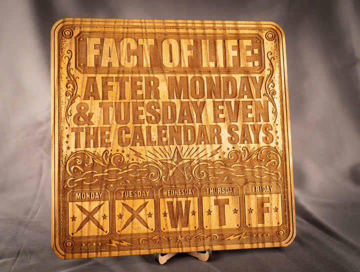 Skilt | "Facts of life" | Ask