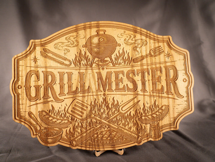 Skilt | "Grillmester" | Ask